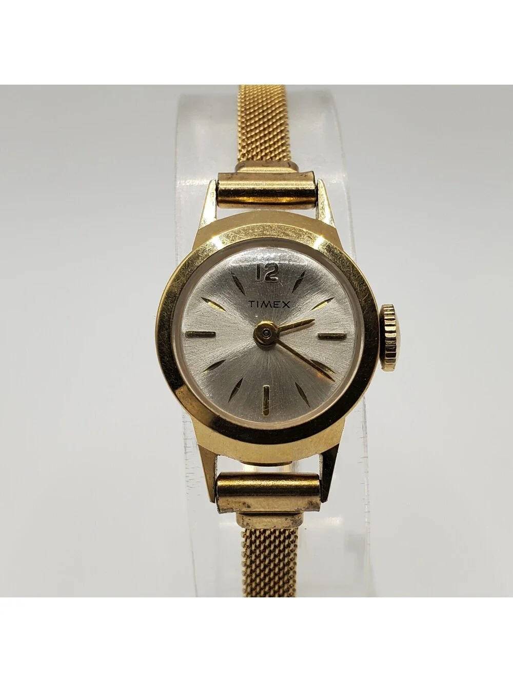 Vintage Timex Mechanical Watch 10k GF Top Watch Women For Parts Or Repair